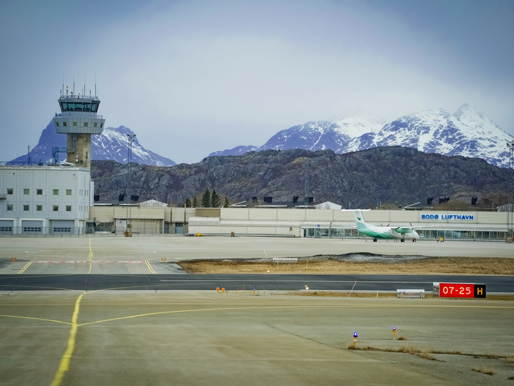 Bilde av Bodø lufthamn eksteriør